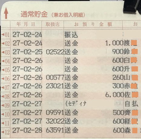 5桁取扱店検索(郵便局・ゆうちょ銀行)